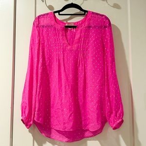Lilly Pulitzer Pink Colby Top Size Medium